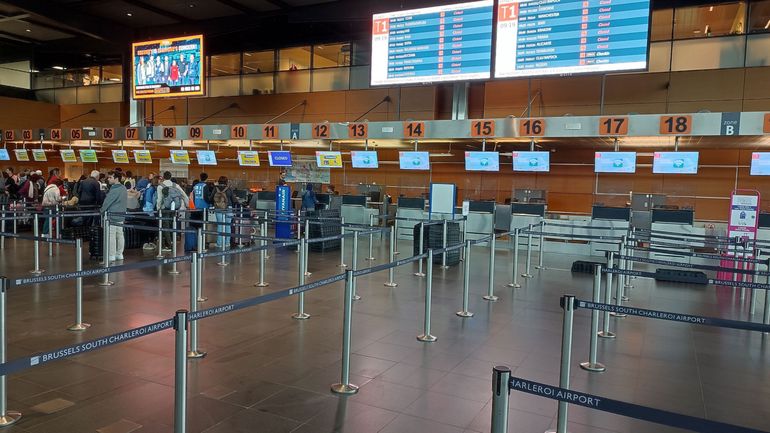 Grève des contrôleurs aériens à Charleroi : l’aéroport prévoit la suppression de 46 vols samedi si la grève perdure