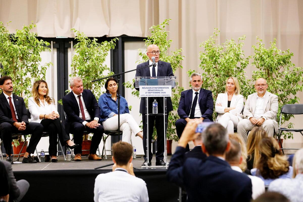 « Porter un message puissant, celui de l’alternance » : Éric Ciotti assure la promotion du RN pour les sénatoriales dans le Var