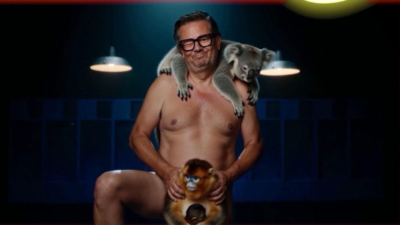 Quand Marc Coucke se la joue à la Sydney Sweeney ... pour Pairi Daiza : « Maman, ce n’est pas moi ! » (photos)