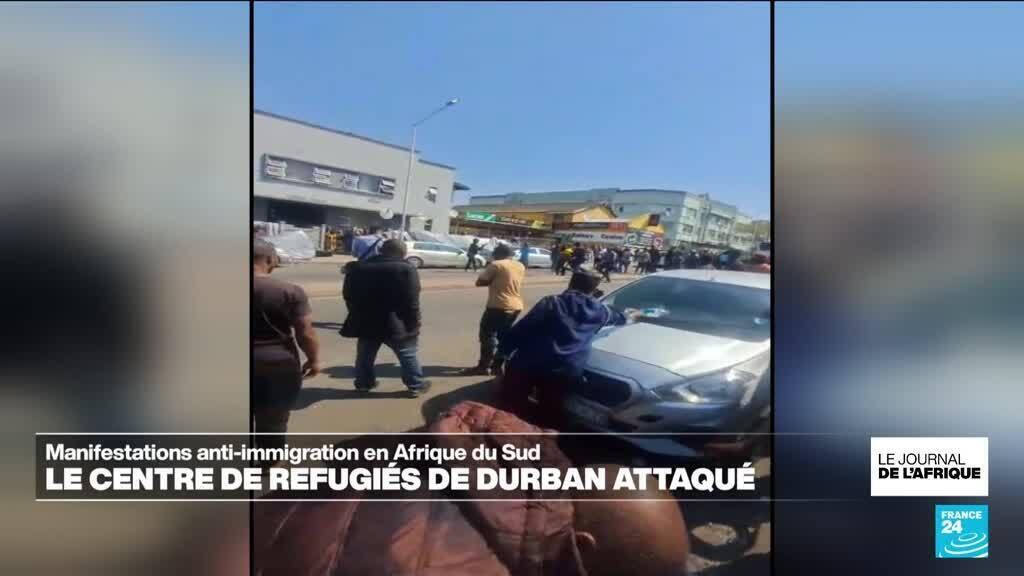 Manifestation anti-immigration : le centre de réfugiés de Durban attaqué
