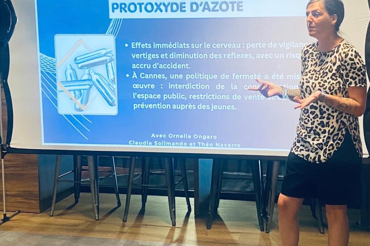 « C’est un gros fléau qui touche particulièrement les jeunes » : cette pilote moto cannoise se lance dans une campagne de prévention contre le protoxyde d’azote