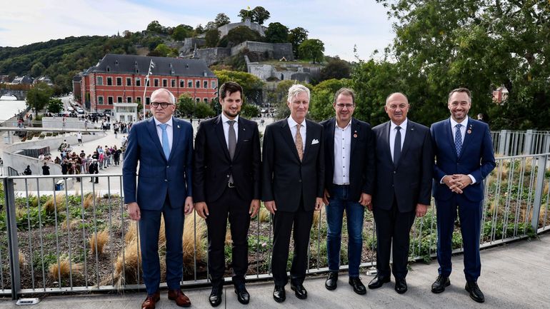 Fêtes de Wallonie : la Flandre venue "en paix", invitée à dépasser les clichés, en présence du roi Philippe
