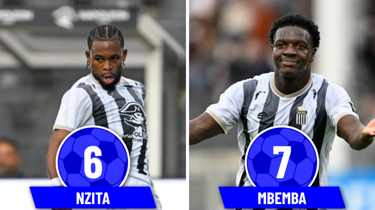 Doublé pour Scheidler, Mbemba en feu en première période : les bulletins des Zèbres après la victoire du Sporting de Charleroi contre le Cercle de Bruges