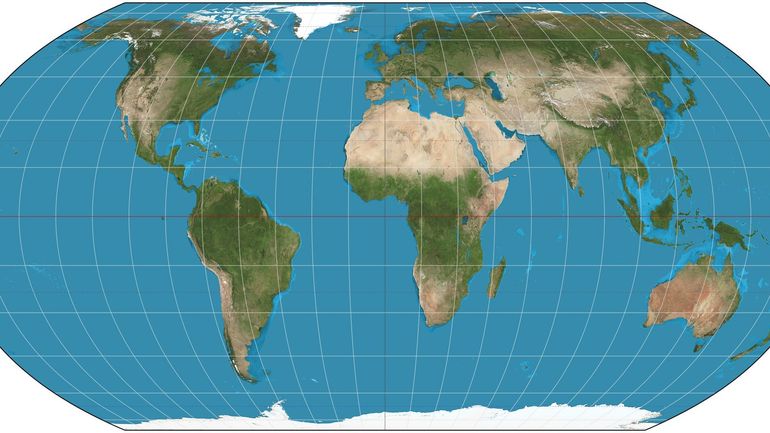 Une Afrique plus grande, des États-Unis réduits : l’ONU opte pour une cartographie mondiale, plus proche de la réalité