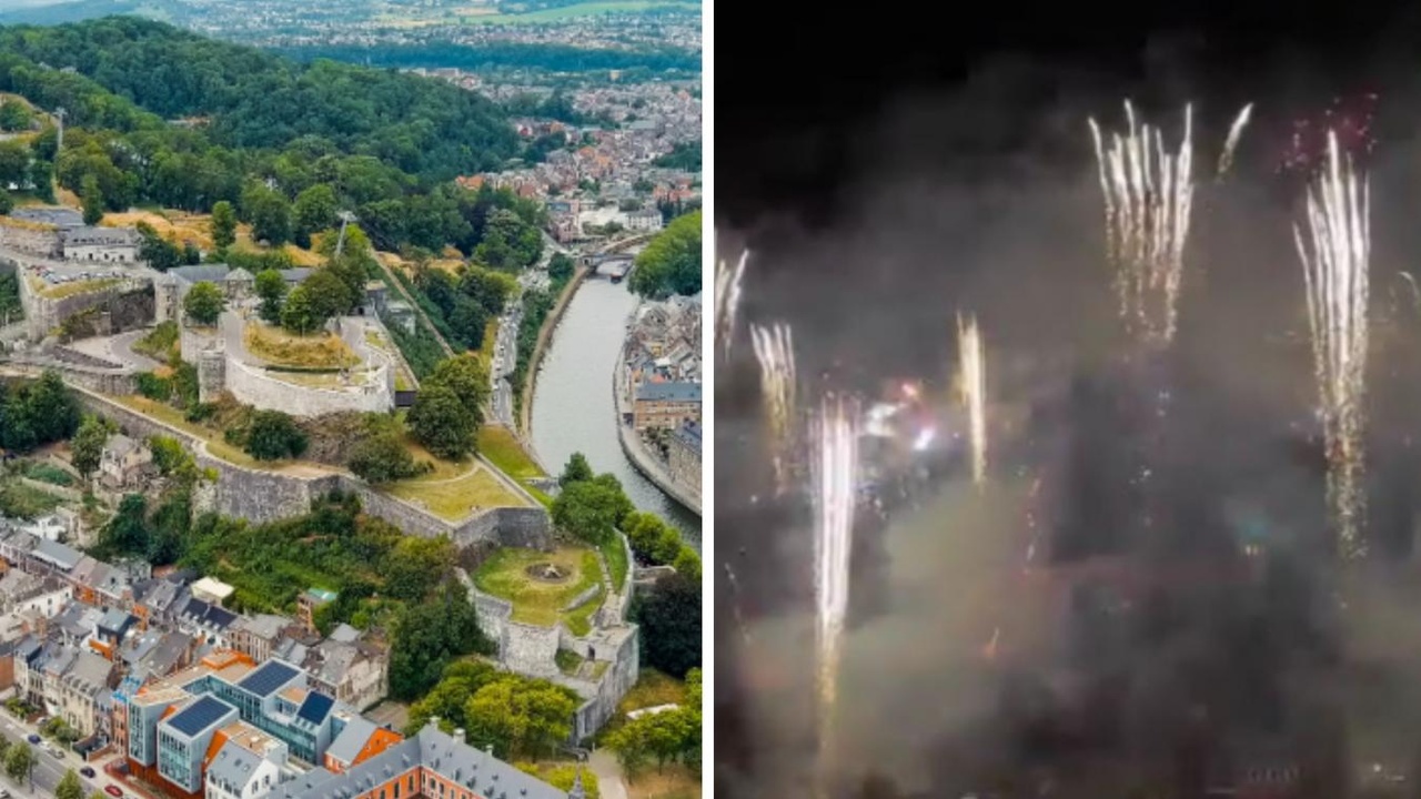 Panique pendant les fêtes de Wallonie à Namur : « Des retombées du feu d’artifice ont enflammé quelques herbes », l’incident rapidement maîtrisé ! (vidéo)