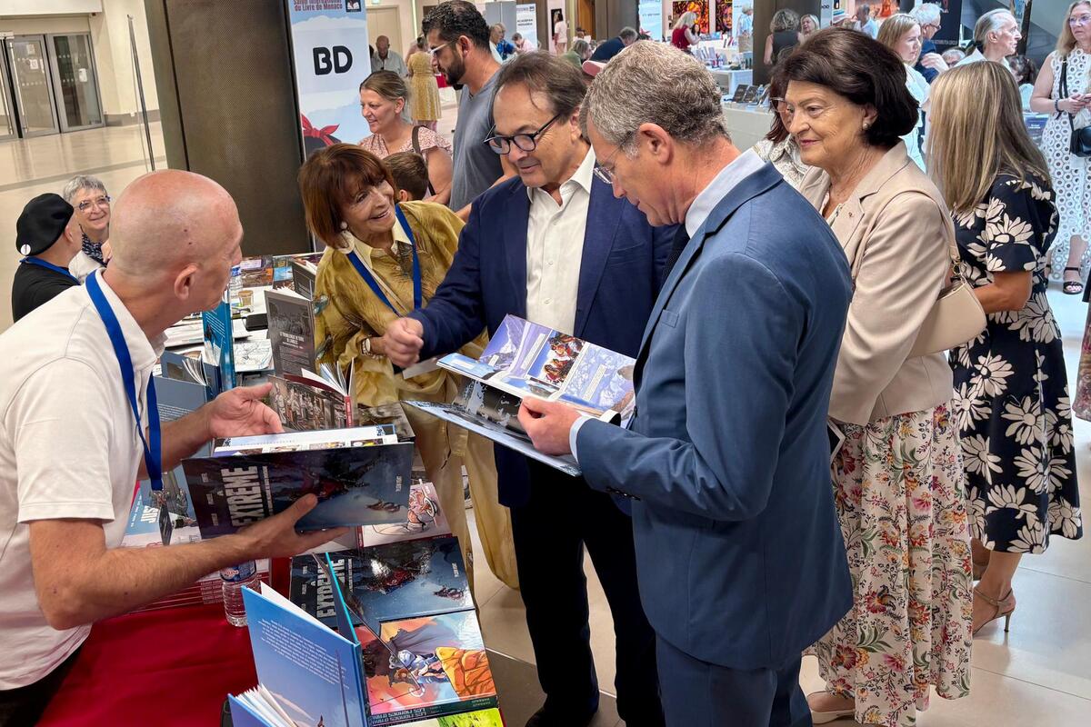 Au Salon du Livre de Monaco, un mélange des genres pour favoriser la lecture
