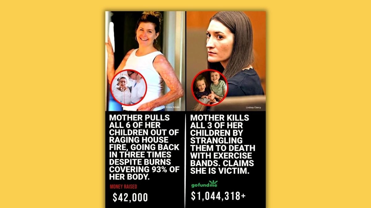 How Lindsay Clancy GoFundMe compares to funds raised for mom who saved kids from fire