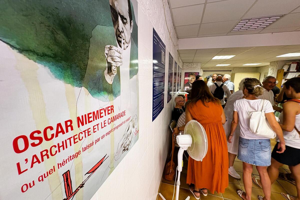 Le Parti communiste fait revivre dans ses locaux le projet fou et inachevé de l’architecte Oscar Niemeyer qui devait transformer Grasse