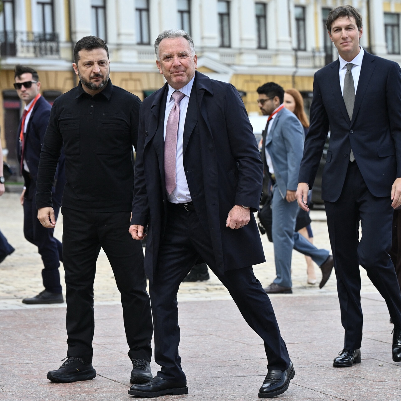 Trump Envoys Make First Visit to Kyiv