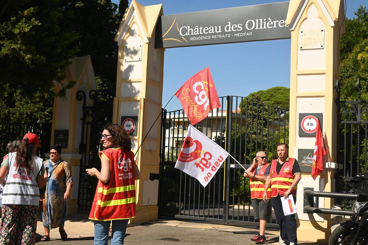 Tensions dans un Ehpad à Nice : la CGT dénonce des pressions sur les salariés syndiqués