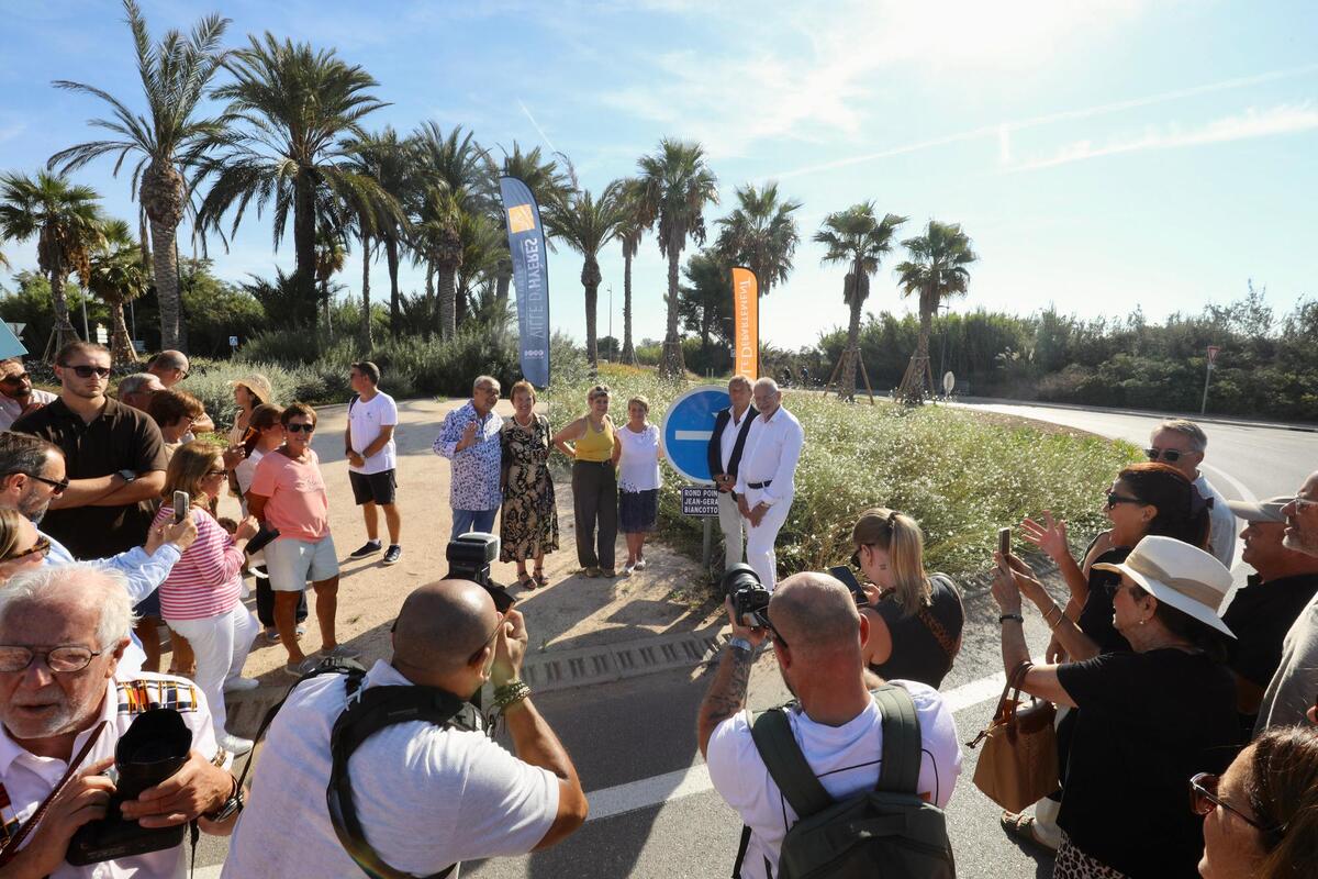 « Un lieu de passage pour les uns, un lieu de mémoire pour les autres » : le rond-point de l’Almanarre baptisé Jean-Gérard Biancotto à Hyères