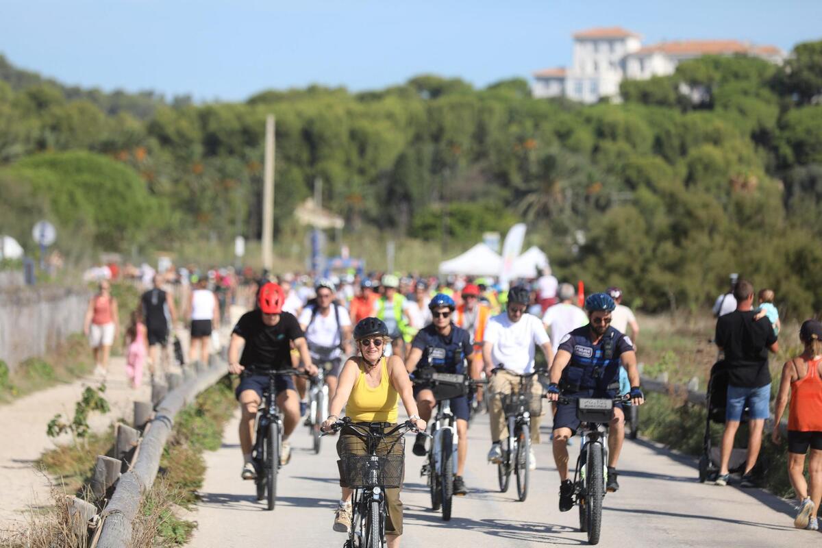 « La route du Sel en mode doux » : le public au rendez-vous ce dimanche à Hyères