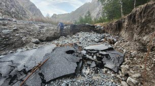 Hautes-Alpes. Pré de Madame Carle : comment la crue du 28 août a bouleversé les torrents et ravagé la route