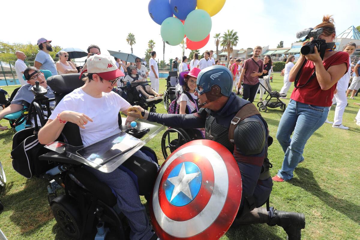Captain America, Spiderman ou Deadpool : des Super-héros au grand cœur sont venus « sauver » les enfants malades ou handicapés hospitalisés à l’institut Pomponiana à Hyères