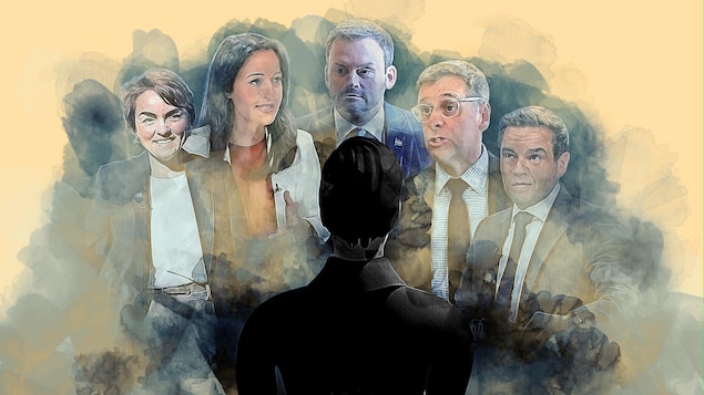 Ces candidats qui se mesurent aux chefs de partis