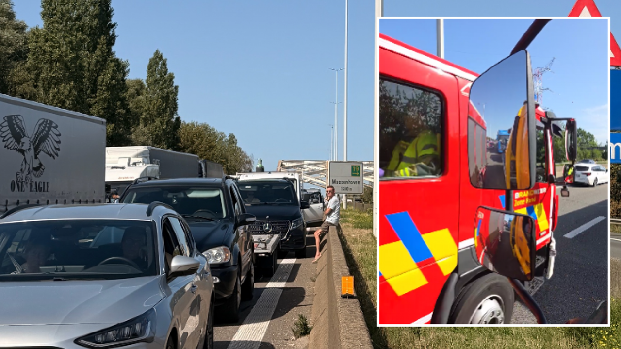 L’autoroute E313 fermée en direction de Liège après un grave accident entre deux camions : les automobilistes perdent près de 2 heures et descendent de leur véhicule
