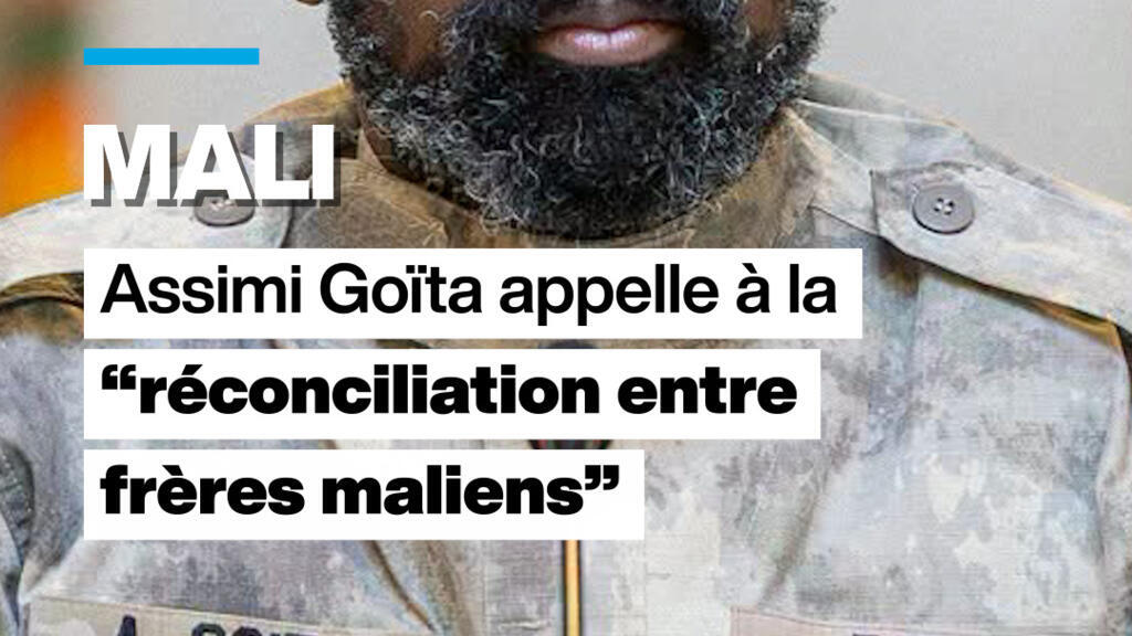 Au Mali, Assimi Goïta appelle à la "réconciliation entre frères maliens"