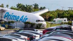 Investigators begin work on why cargo plane overran Miami runway