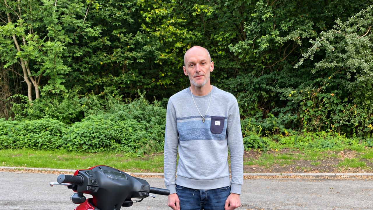« Je ne l’ai pas acheté pour frimer en ville, mais pour trouver du travail » : la vente du scooter de Xavier vire au chaos et se transforme en... courses-poursuites avec la police entre Pepinster et V