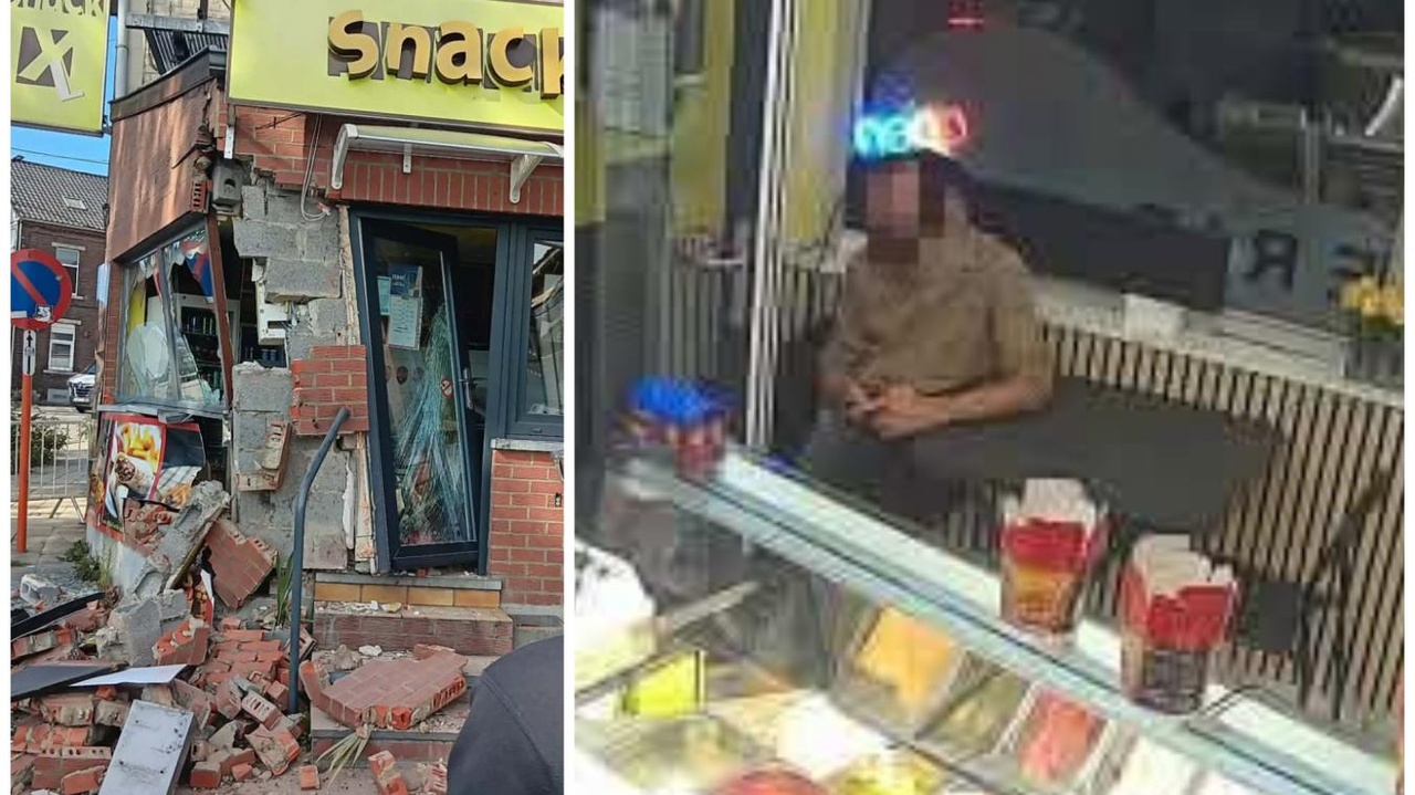« Pour le même prix, papa était mort ! » : l’image fait froid dans le dos, le patron du snack était contre la vitre quand la camionnette a tout défoncé ! (vidéo)