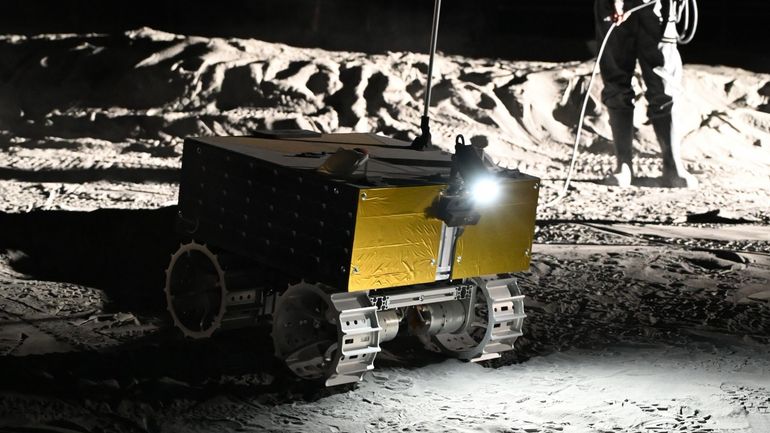 Objectif Lune : comment LUVMI-M, un petit robot conçu en Belgique, veut faire sa place dans la nouvelle conquête lunaire