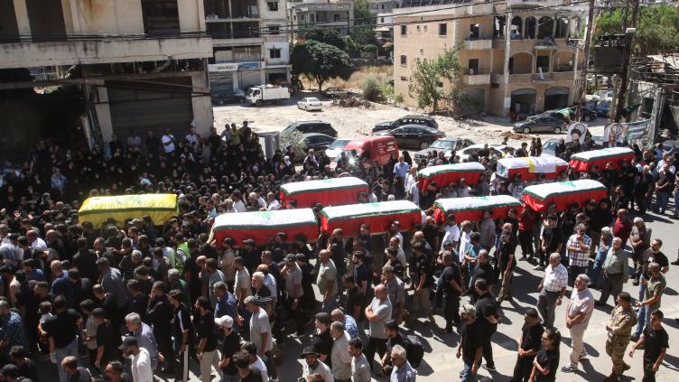 Dans le sud du Liban, le village de Kfar Remmane enterre ses morts