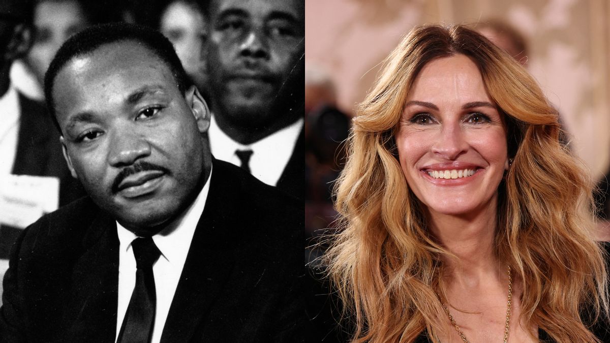 Julia Roberts' parents couldn't afford bill for her birth. Martin Luther King Jr. and his wife covered it
