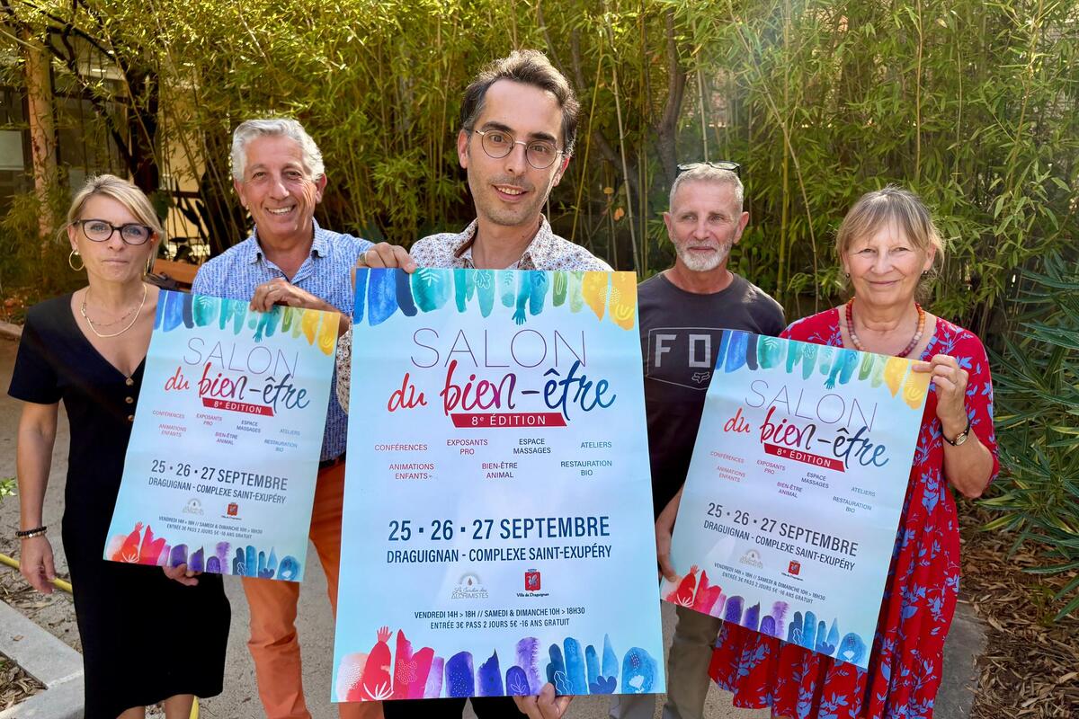 « Le bonheur d’être soi » : Le salon du bien-être accueille plus d’une centaine d’exposants ce week-end à Draguignan