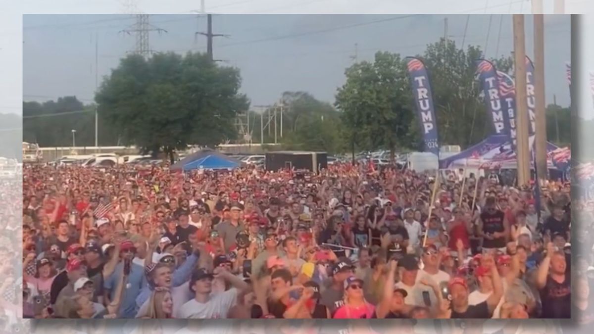 Does footage show 'overflow' crowd at 2026 Minnesota Trump rally? Here's the real story
