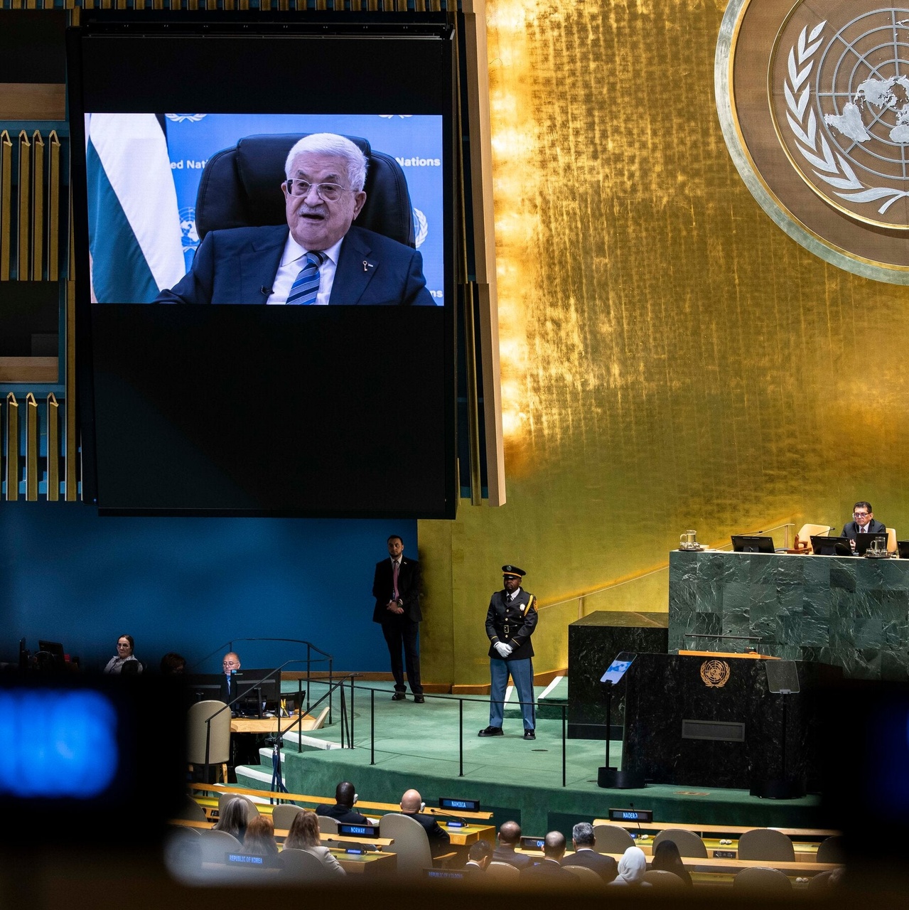 U.N. Live Updates: Abbas Criticizes Israeli Attacks and Failure of Gaza Peace Plan