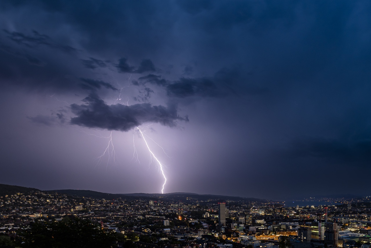 Orages en Suisse: La foudre s’est abattue 12’000 fois dans la nuit de mardi à ce mercredi