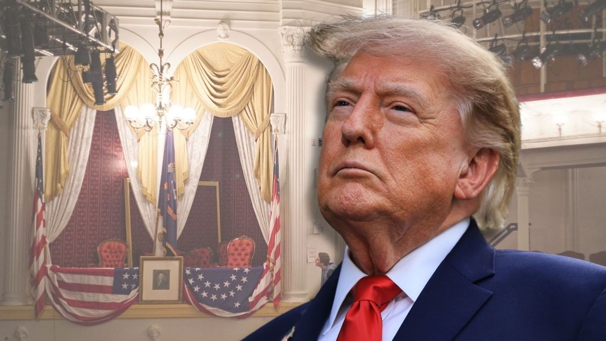 Is Trump adding his name to Ford's Theatre?