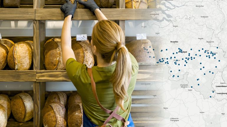 Où trouver du bon pain près de chez vous ? Voici les "100 boulangeries-pâtisseries préférées de Wallonie" (carte interactive)