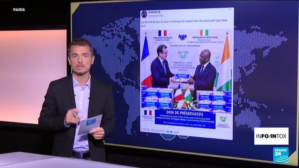 Des préservatifs français donnés en masse à la Côte d'Ivoire ?