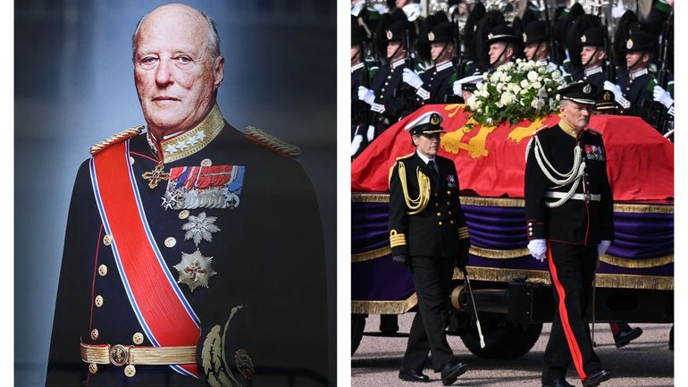 La Norvège fait ses adieux au roi Harald V : son dernier voyage en images, entouré des têtes couronnées et des chefs d’État