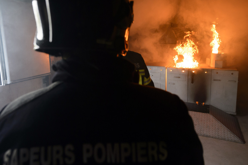Incendie à Lucens: Un incendie nocturne ravage un stock d’isolants