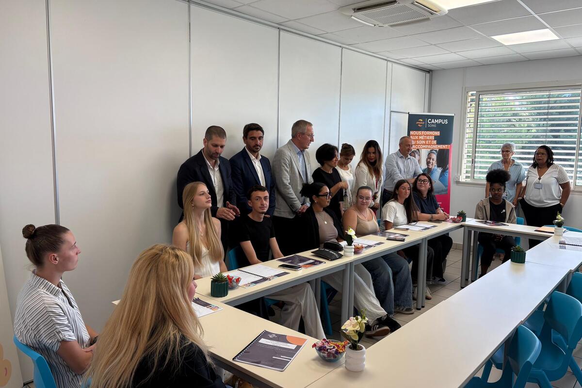 À Ollioules le groupe de maisons de retraite Emeis s’associe à la Croix-Rouge pour former des aides-soignants