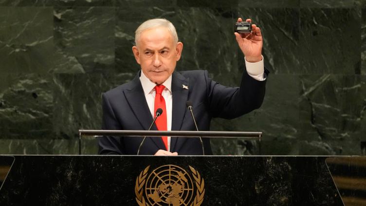 "Quel colonialisme?": Benjamin Netanyahu pourfend les détracteurs d'Israël à l'ONU devant une salle presque vide