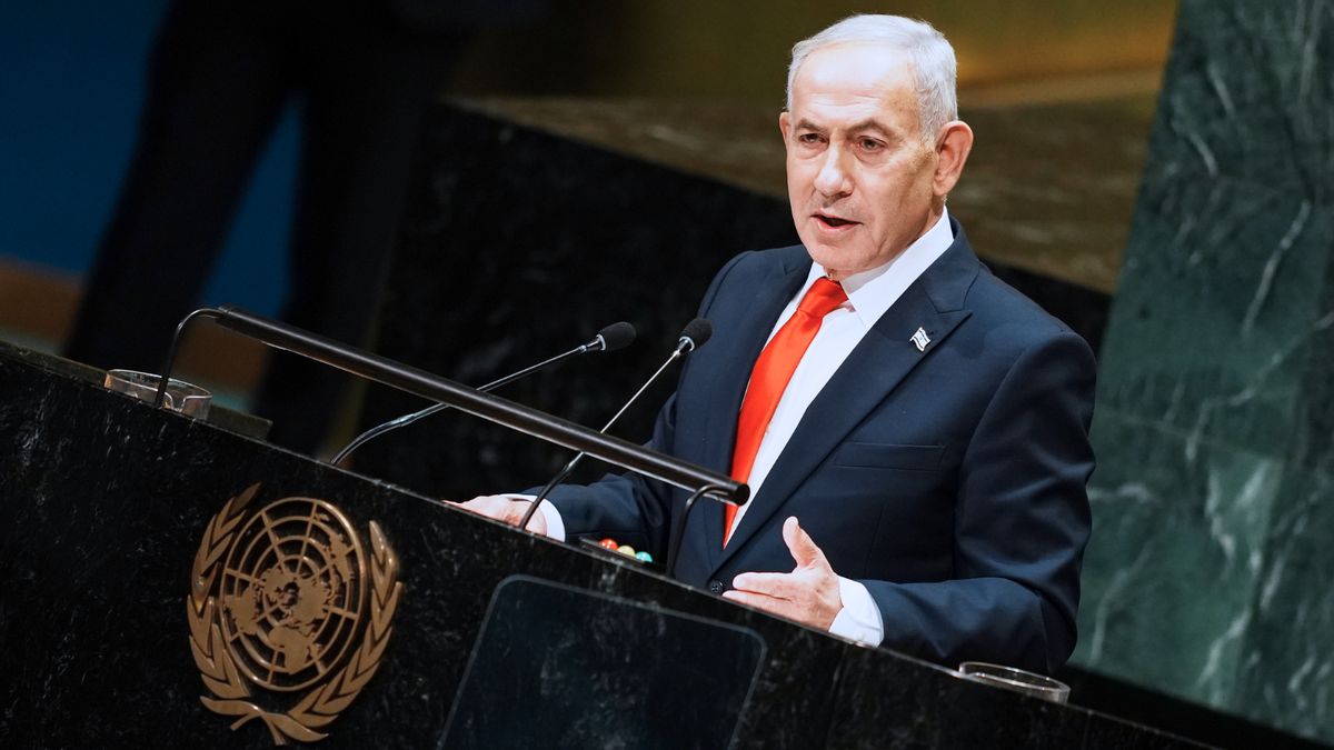 Does video show Netanyahu saying 'America deserved 9/11' in UN speech? We examined footage