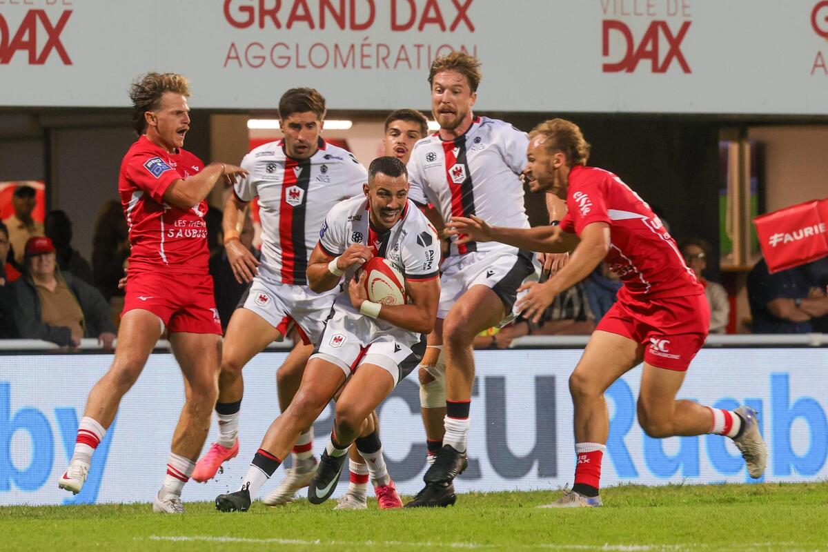 Une bonne entame mais un carton rouge qui fait mal : nouvelle défaite à l’extérieur pour le Nissa Rugby